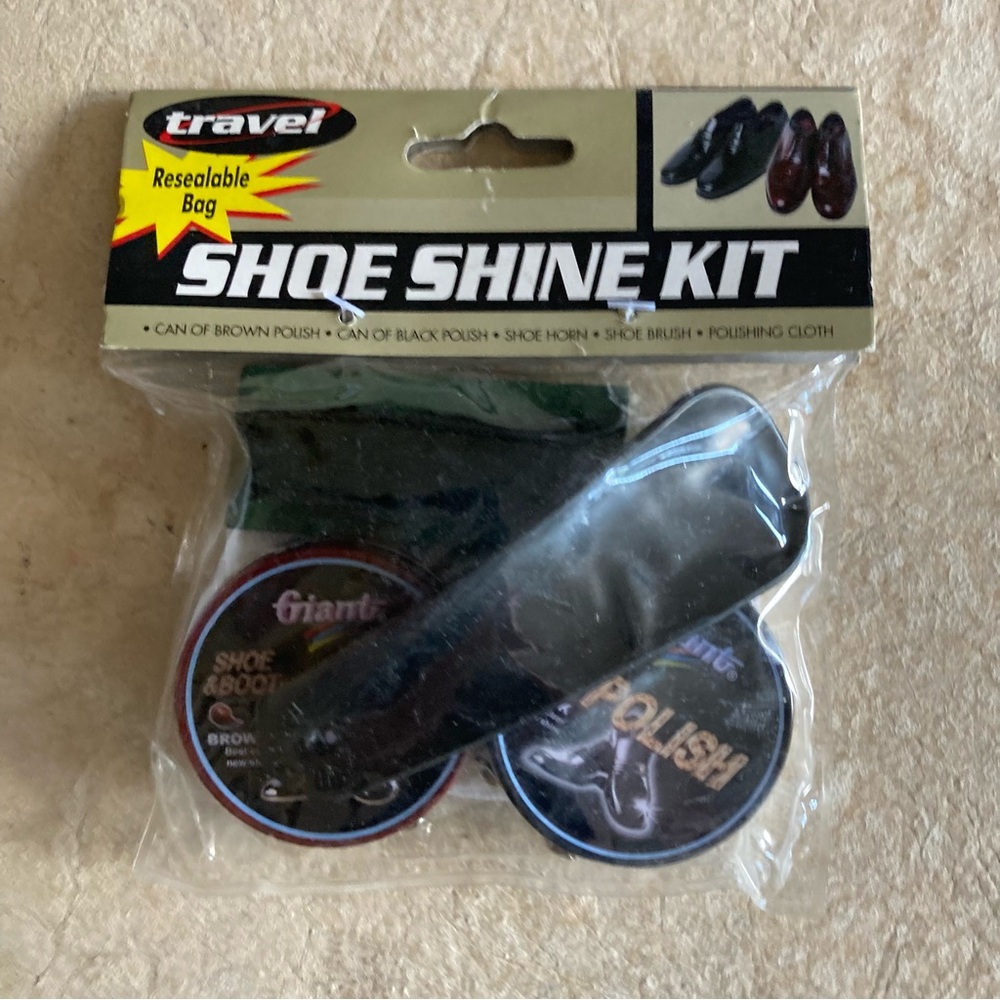 Shoe Shine Kit New